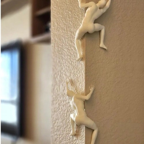 Wall decor climber - decor, sculpture