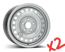 2x ALCAR 16" Steel Wheels 5