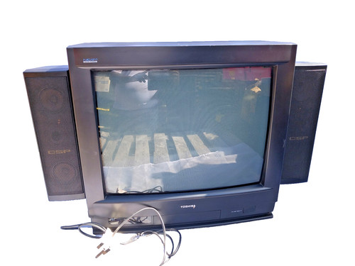 Toshiba retro crt - retro, tv