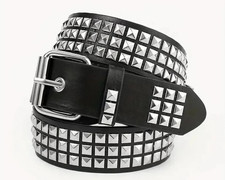 Unisex Leather Belt 3 Row