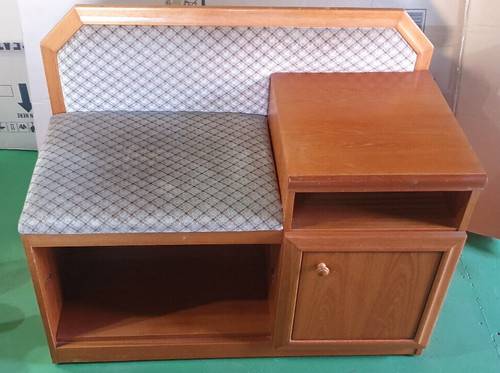 Vintage telephone table - vintage, seat
