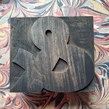 Huge Wooden Letterpress