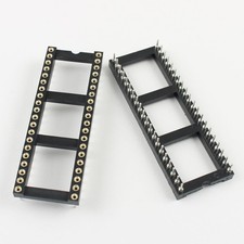 2Pcs 2.54mm Pitch 40 Pin DIP
