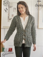King Cole 4300 Ladies Cardigan