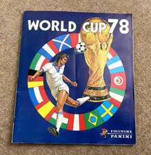 Panini World Cup 78 Argentina Football Sticker Album Book 100% Complete