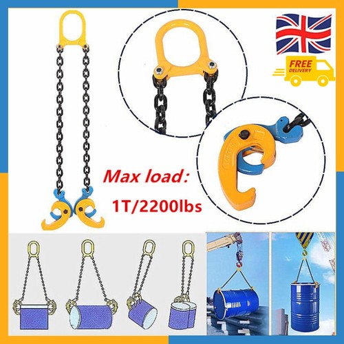 Chain oil drum lifter 2 - 1t,