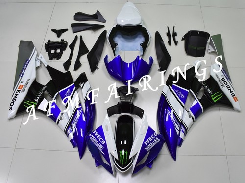 Blue white black abs injection - white,