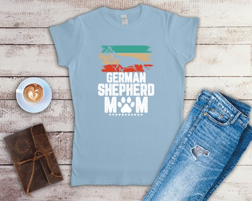 German shepherd mum ladies - german, t