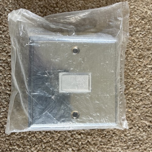 Chrome light switch - light, victorian