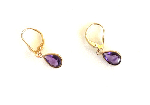 Gold natural amethyst - ,