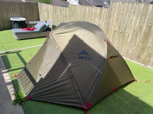 Person backpacking tent - backpacking, msr