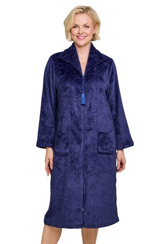 Ladies supersoft embossed zip - supersoft,