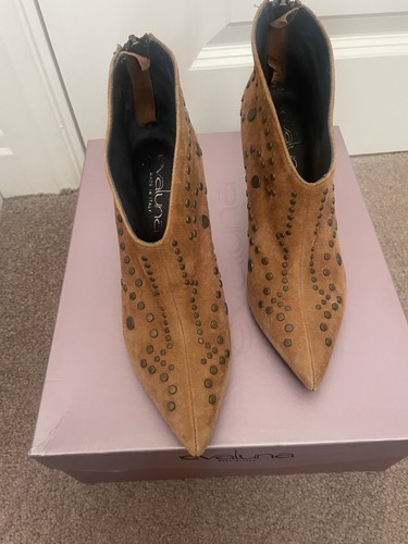 Evaluna italian suede - suede, leather