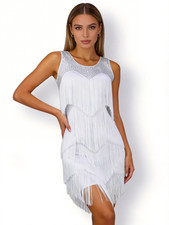 Sparkling Rhinestone Fringe