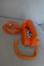 WILD & WOLF ORANGE TRIM PHONE TRIMPHONE RETRO STYLE
