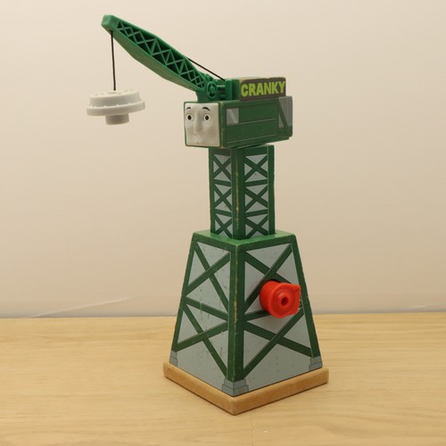 Wooden train track cranky - train,