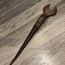 Vintage 30mm Snail Brand Open End Podger Spanner / Rat Tail Spanner. 54E