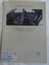 Mercedes Upholsteries brochure