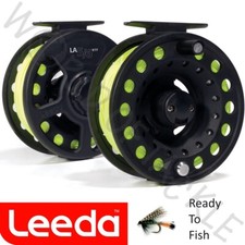 Leeda Fly Fishing Reel RTF Centrepin Ready to Fish Profil with Line #5/6 #7/8