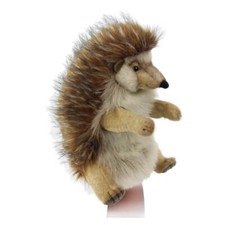 Hedgehog Puppet Realistic Lovely Soft To Touch And Cuddle Perfect Gift (32cm H)