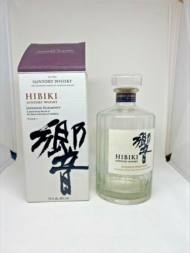 Hibiki santory whisky empty - hibiki,