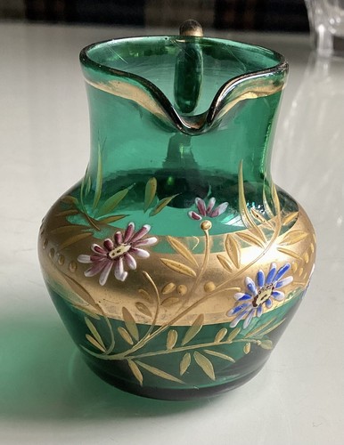 Green murano glass - green, with
