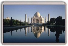 Taj Mahal Agra India Fridge Magnet #1