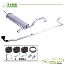 For Citroen C1 / Toyota Aygo / Peugeot 107 1.0 2005-2014 Centre and Rear Exhaust