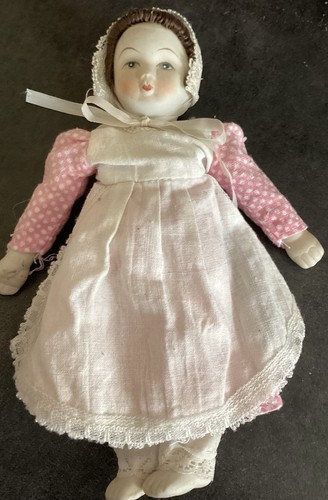 Bisque porcelain child doll - bisque,