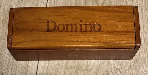 Set vintage dominoes with - of,