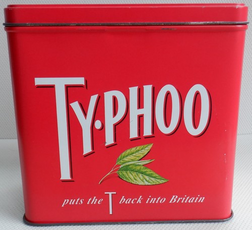 Vintage typhoo tea - vintage, caddy