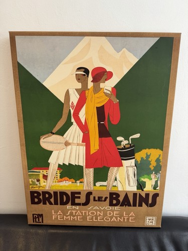 Brides les bains poster - bains,