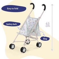 Baby Born Doll Stroller Jungle
