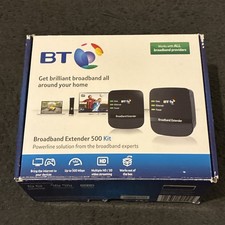(Pack of 2) BT BTBBExtender500 Broadband Extender 500 Powerline Adapter Ethernet