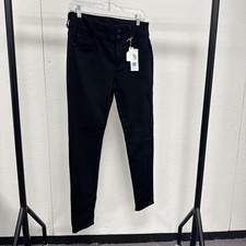 M&S Twiggy Black Jeans Size 14