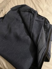 Two Seat  Tri Fold Futon Cover Indigo Tibetan Cambridge Futons