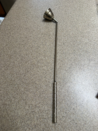 Vintage silver tone - tone, long