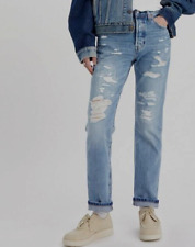 womens LEVIS 501 LOVE MELODY 150th ltd ed JEANS W32 L32 size 14 SELVEDGE ladies