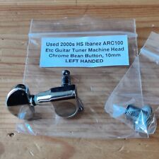 Used 00s Ibanez HS Single 1x Big Bean Tuner Machine Head 10mm Left Handed Chrome