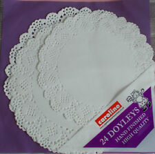 Paper Doilies Pack of 24 Assorted Doyleys Lace Style Doiley new