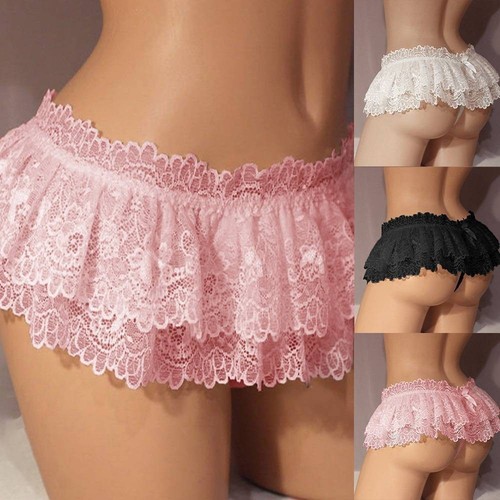 Sexy womens lace tutu thong - lace,