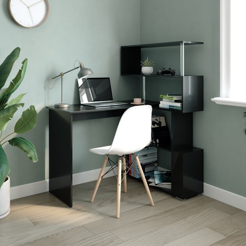 Shaped computer desk 360 - computer,