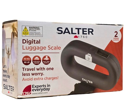 Salter digital luggage scale - salter,