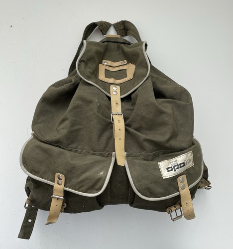 Vintage canvas scouts backpack - vintage,