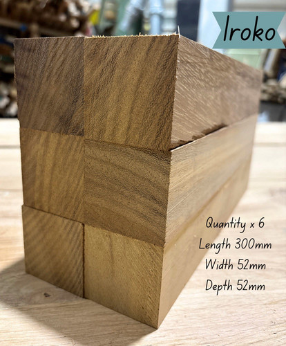 Planed iroko hardwood offcuts - hardwood,