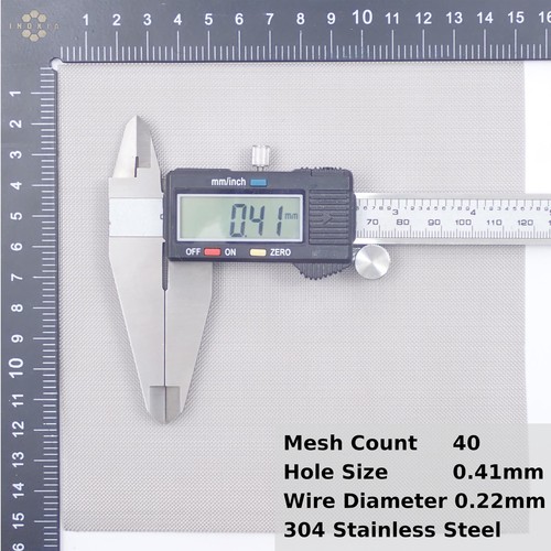 4mm hole stainless - mesh),