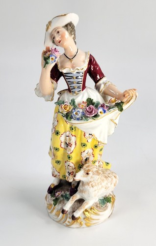 German porcelain figure - porcelain,