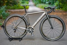 Nevi Spinas LA1 Dura Ace Titanium Road Bike Small Size Carbon Wheels Enve Fork