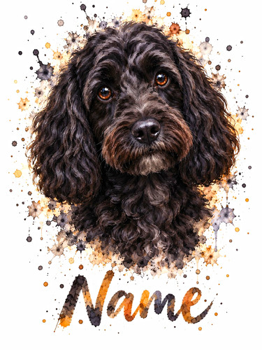 Personalised unframed name - unframed,