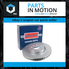 2x Brake Discs Pair Vented